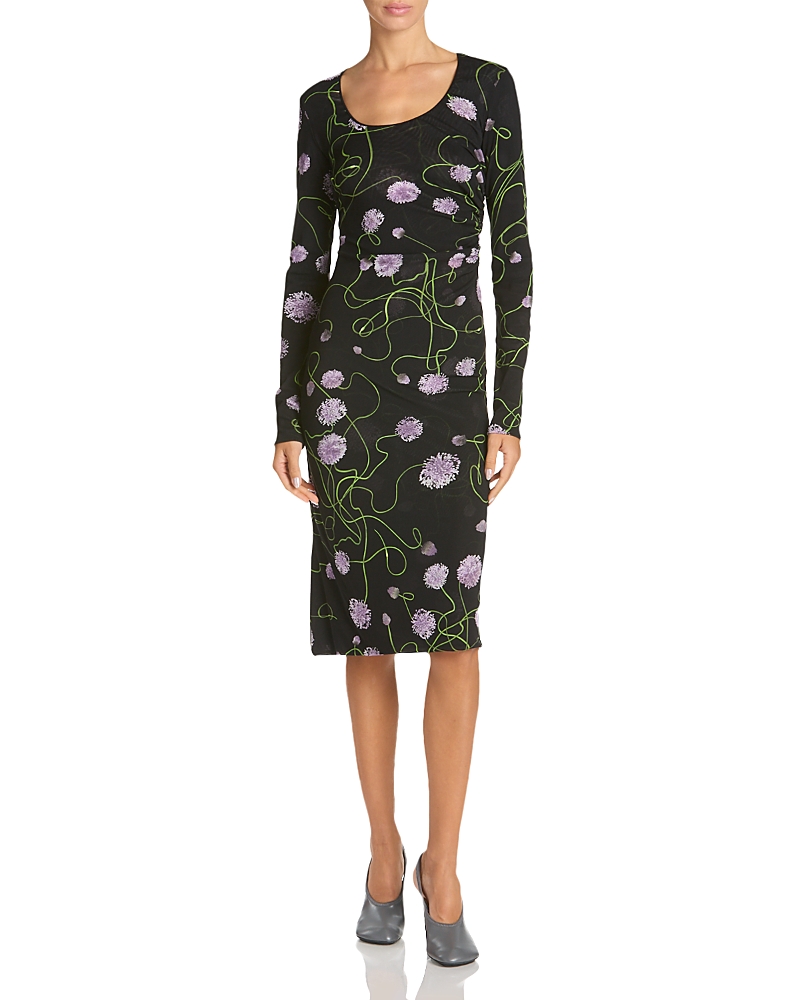 Stella McCartney Mesh Midi Dress