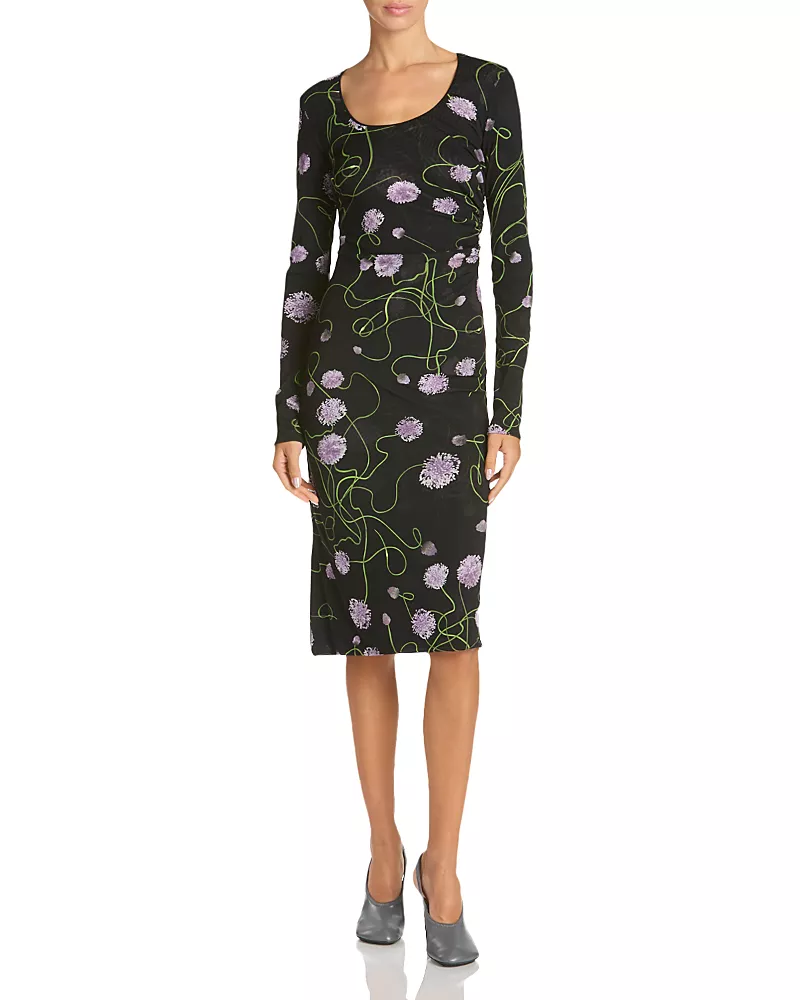 Stella McCartney Mesh Midi Dress