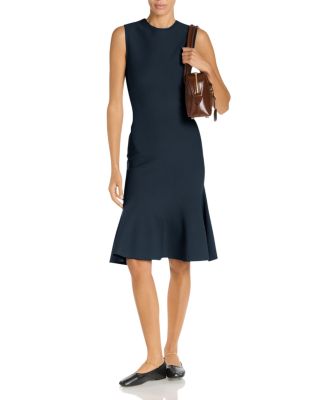 Sleeveless Peplum Dress