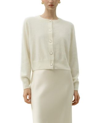 Ultra-Soft Brushed Cashmere Cardigan