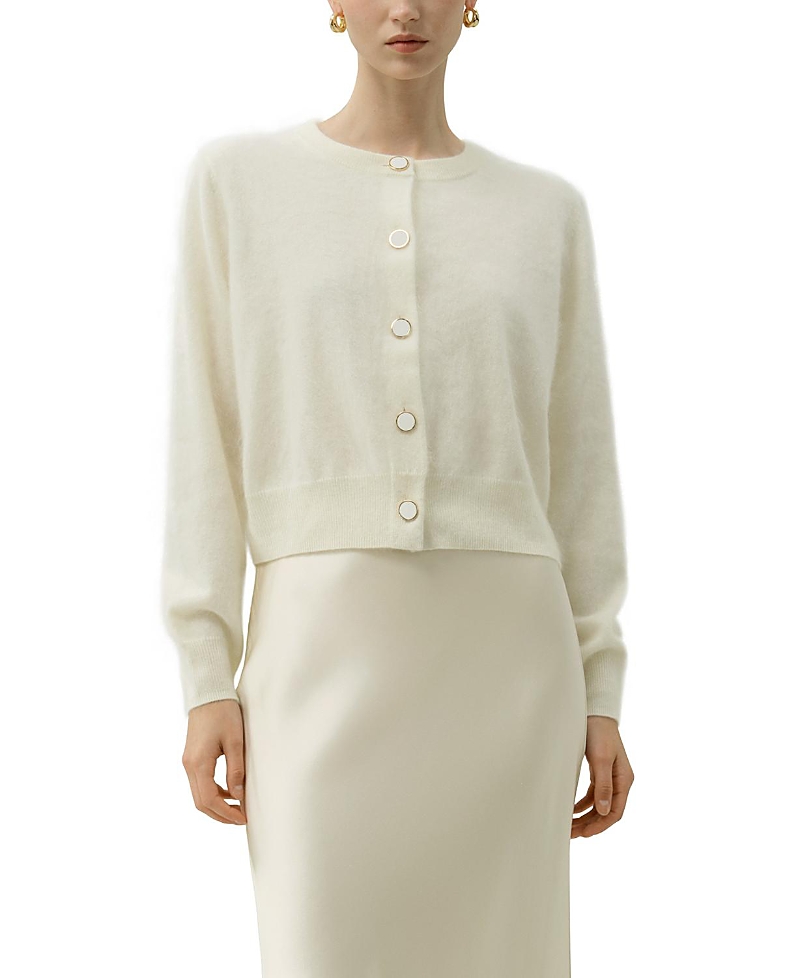 Lilysilk Ultra-Soft Brushed Cashmere Cardigan