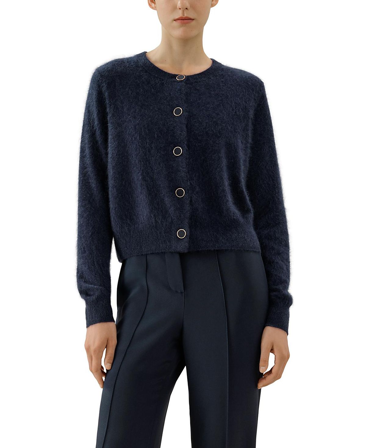Lilysilk Ultra-Soft Brushed Cashmere Cardigan