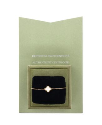  Sweet Alhambra Bracelet 18K Gold and Mother of Pearl