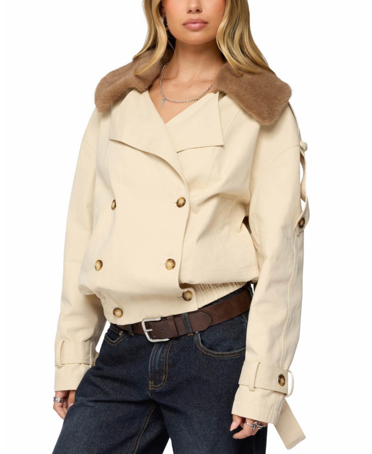 Detachable Trench Coat