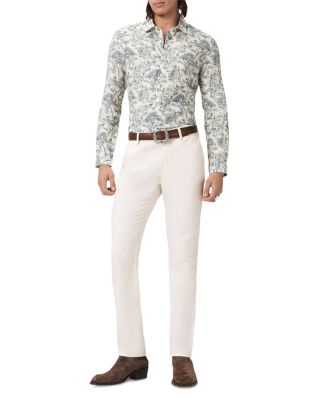 Slim Fit Skull Tree Graphic Shirt