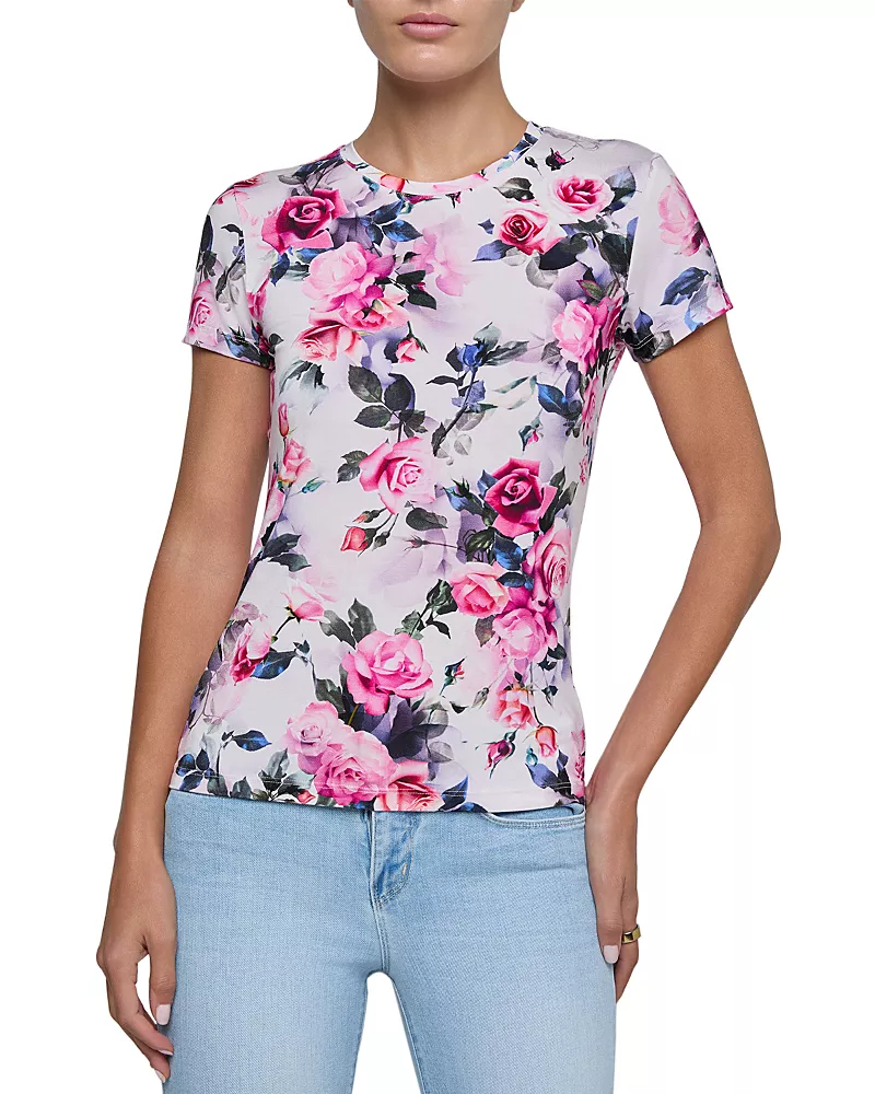 L'Agence Ressi Crewneck Tee