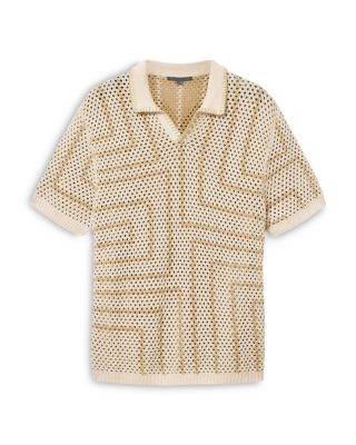 Lloyd Crochet Polo Shirt