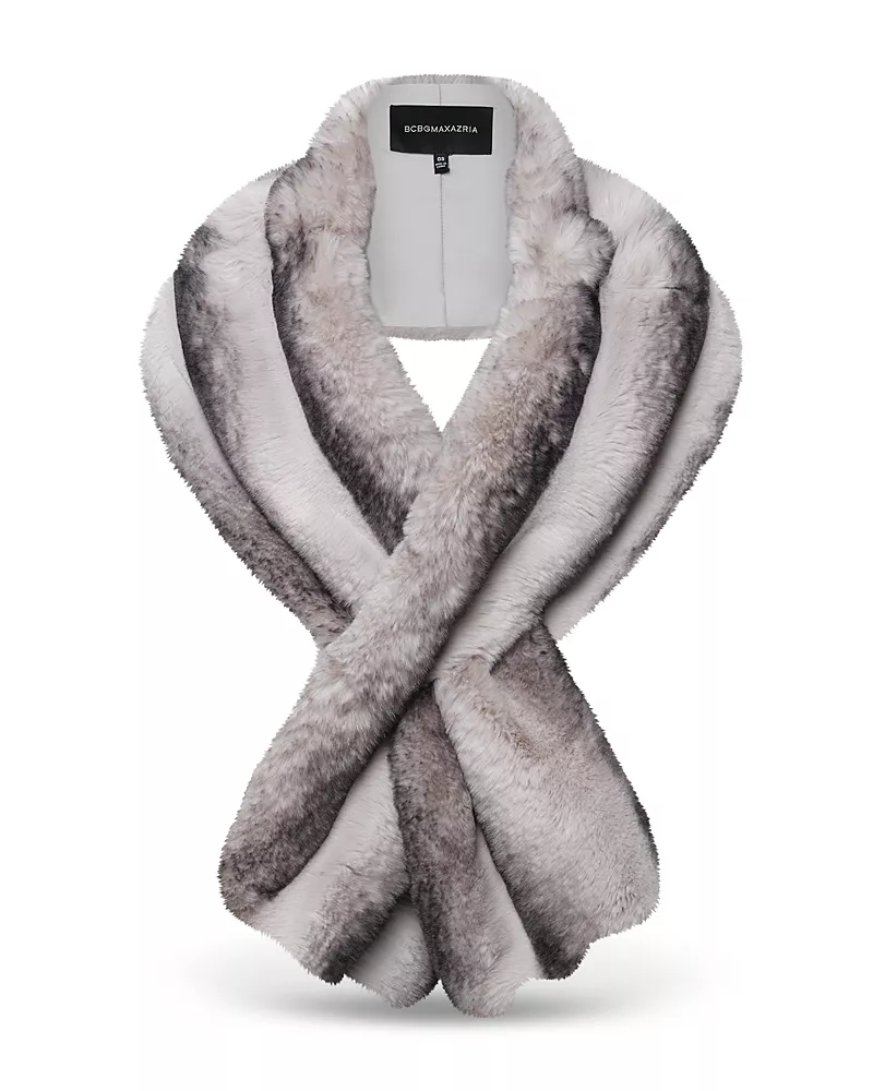 Bcbgmaxazria June Faux Fur Stole