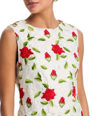 Ivette Embroidered Mini Dress