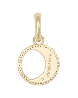 Charms Pav&eacute; Moon Charm