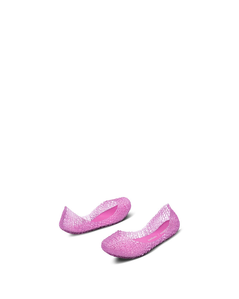 Mini Melissa Girls' Campana Papel Flats - Toddler, Little Kid, Big Kid
