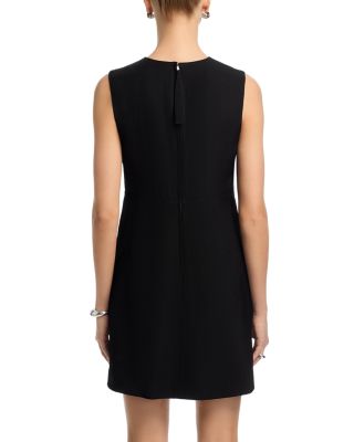 Sleeveless Round Neck Shift Dress