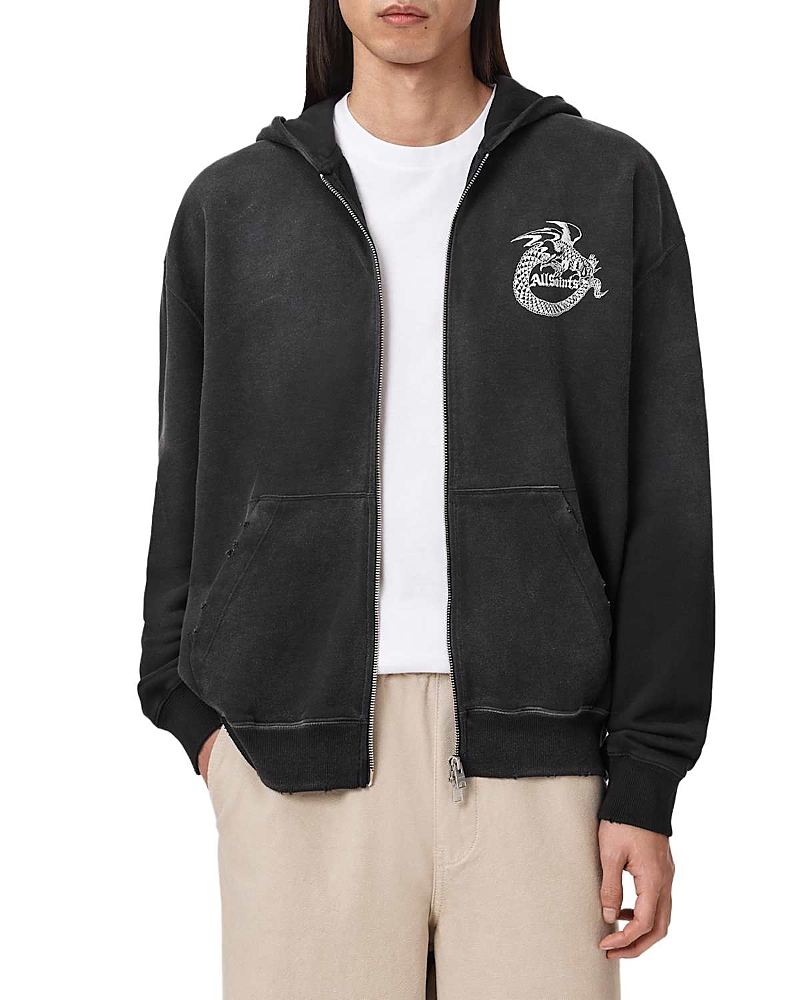 Allsaints Terra Zip Through Sweatshirt