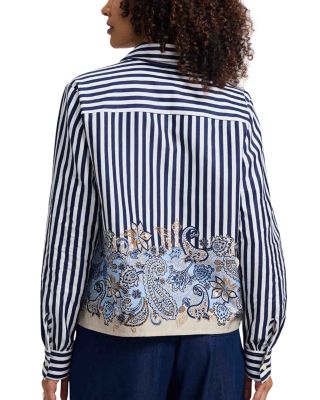 Jodie Mixed Print Shirt