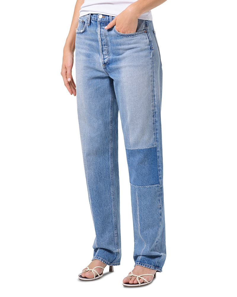 Agolde '90s Mid Rise Loose Fit Jeans in Session