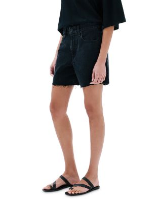 Sienna High Rise Jean Shorts in Shadow Ridge