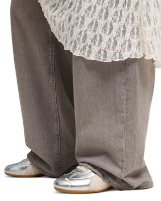 Women's Speedcat Silver Running Sneakers