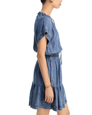 Covera Tiered Mini Dress