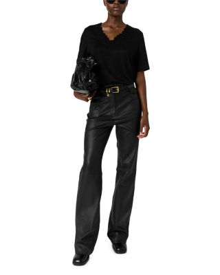 Maevanelle Linen Tee