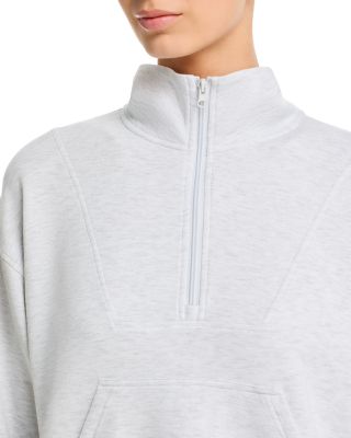 Cloud Fleece Quarter Zip Sweatshirt & Wide Leg Pants