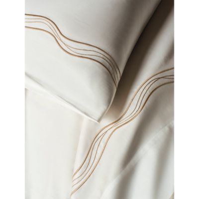 Silent Embroidery Sheet Set, Queen - Exclusive