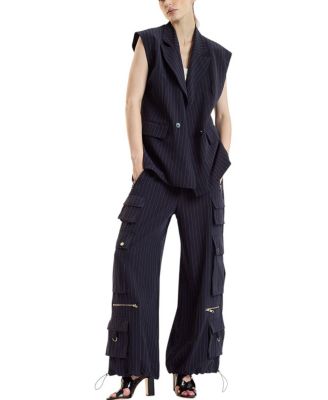  Pinstripe Cargo Pants