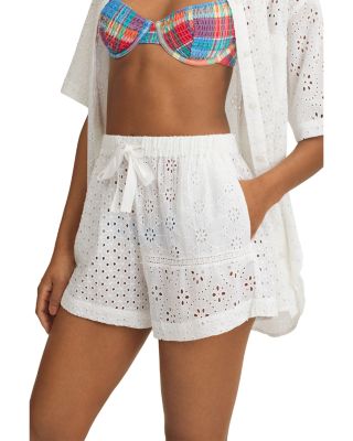 Boyfriend Shirt & Shorts Swim Cover Up Set