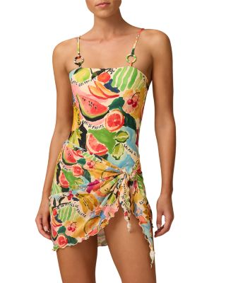 Tropique Salade Mesh Sarong Swim Cover-Up
