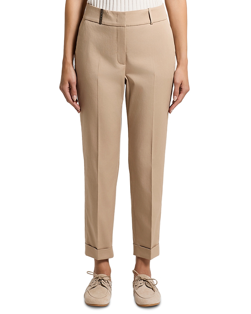 Peserico Slim Cuffed Pants