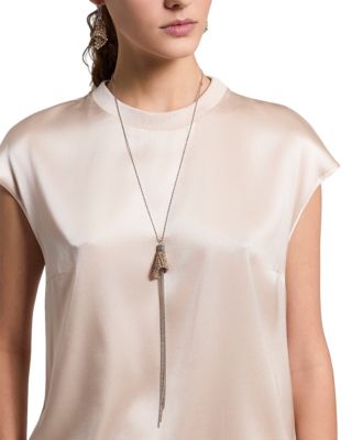 Satin Cap Sleeve Tee