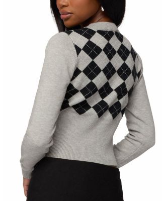 Noya Argyle Knit Cardigan