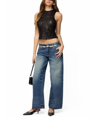 Alexander Sequin Top