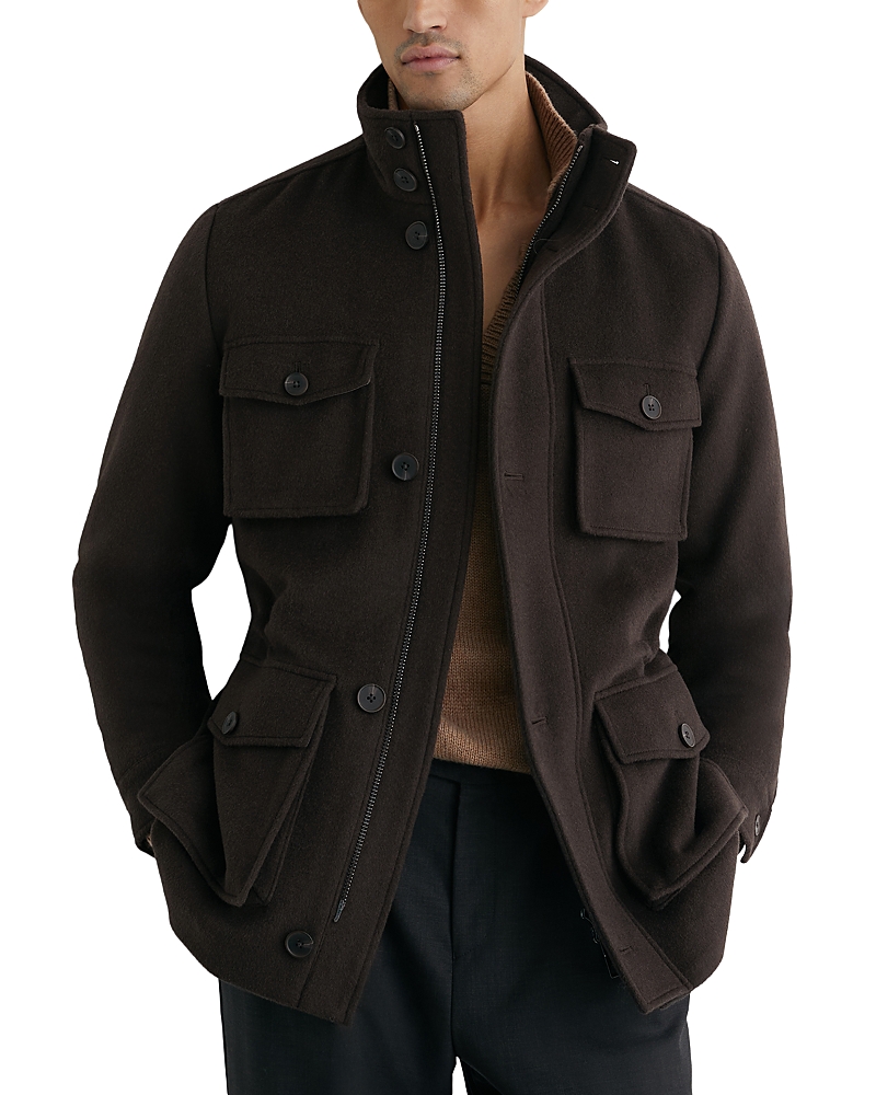 Reiss Trident Wool Four Pocket Coat