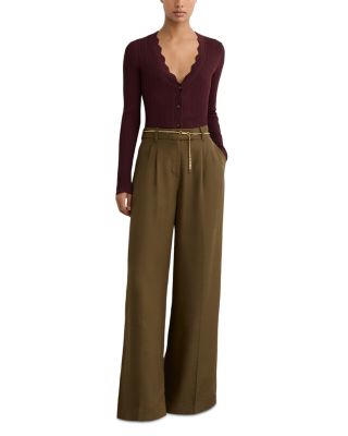 Vinny Scallop Detail Cardigan