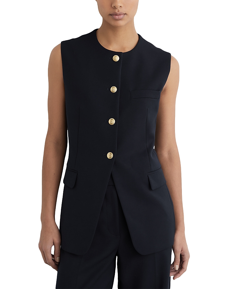 Reiss Gabi Longline Vest