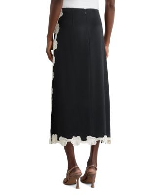 Doa Floral Lace Detail Skirt