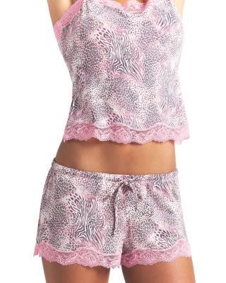 Printed Camisole & Shorts Sleep Set