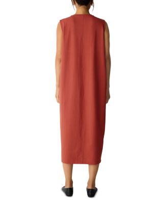 Pima Cotton Crewneck Dress
