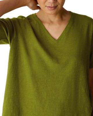 V Neck Short Sleeve Tee