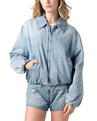 Denim Bomber Jacket