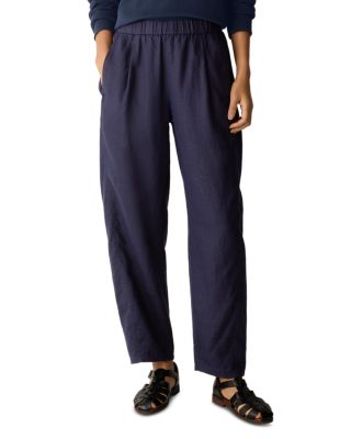 Petite Ankle Pleated Lantern Pants