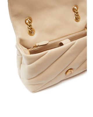 Love Puff Classic Leather Convertible Crossbody