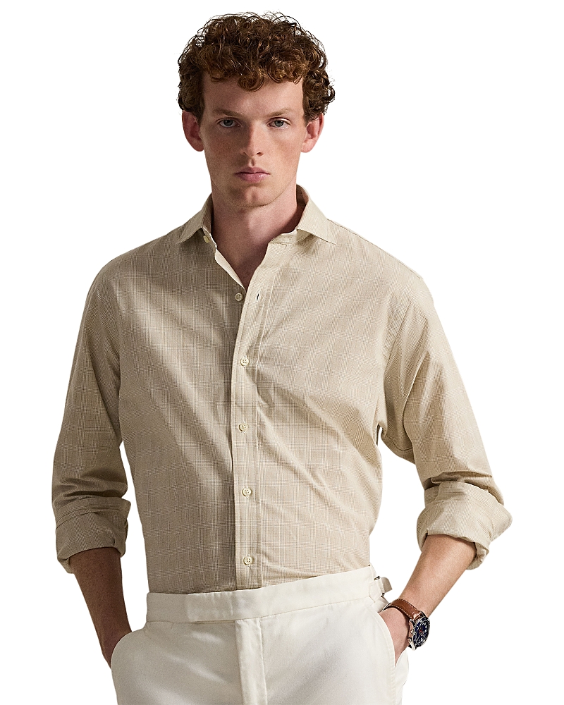 Polo Ralph Lauren Classic Fit Glen Plaid Poplin Shirt