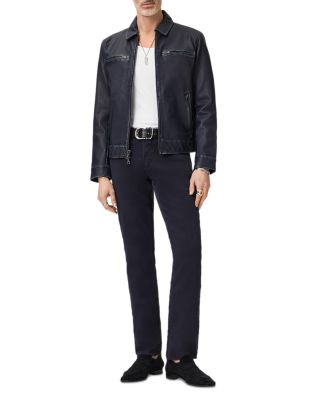 Nicholas Burnished Leather Jacket