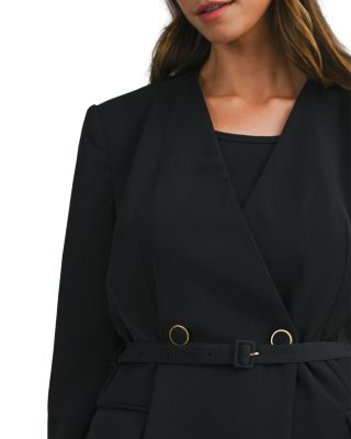 Belted Blazer