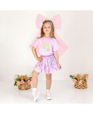 Girls' Easter Doodle Short Sleeve T-Shirt - Baby, Little Kid