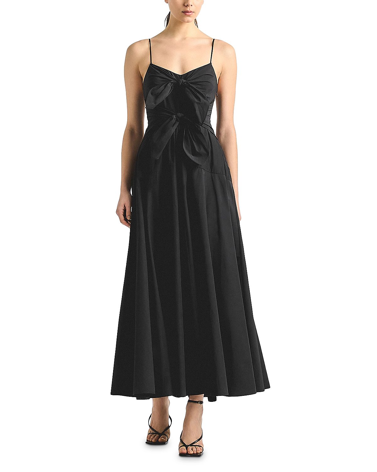 Derek Lam 10 Crosby Unity Poplin Tie Front Dress