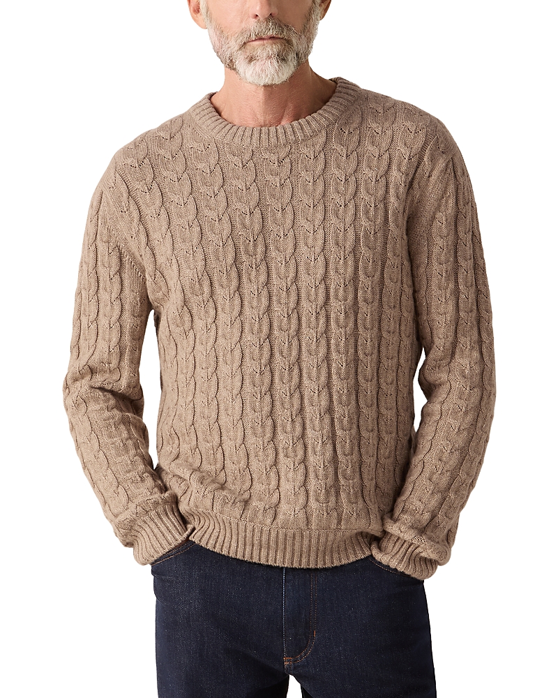 Zegna Linen Cashmere & Silk Crewneck Sweater