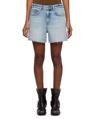 Monroe Long Denim Shorts in Ode To