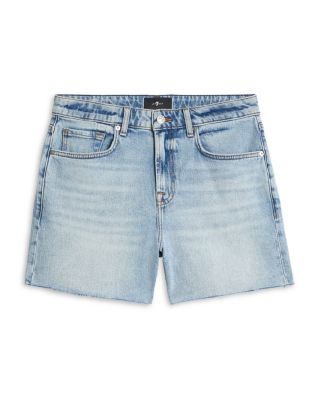 Monroe Long Denim Shorts in Ode To